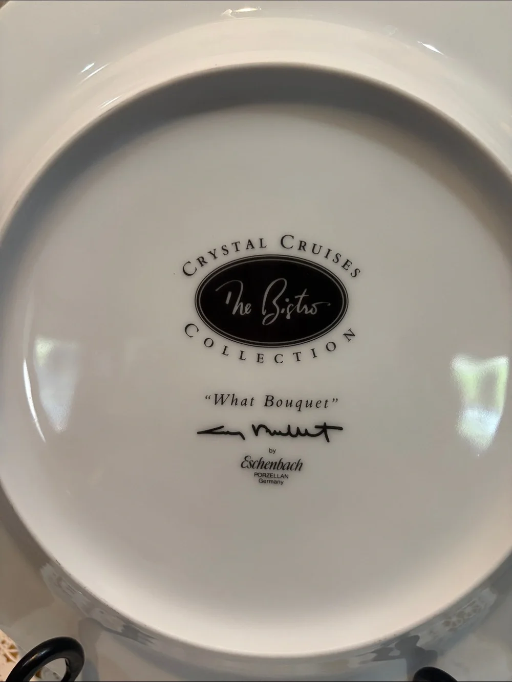 Guy Buffet Dinner Plate ~ The Bistro 
